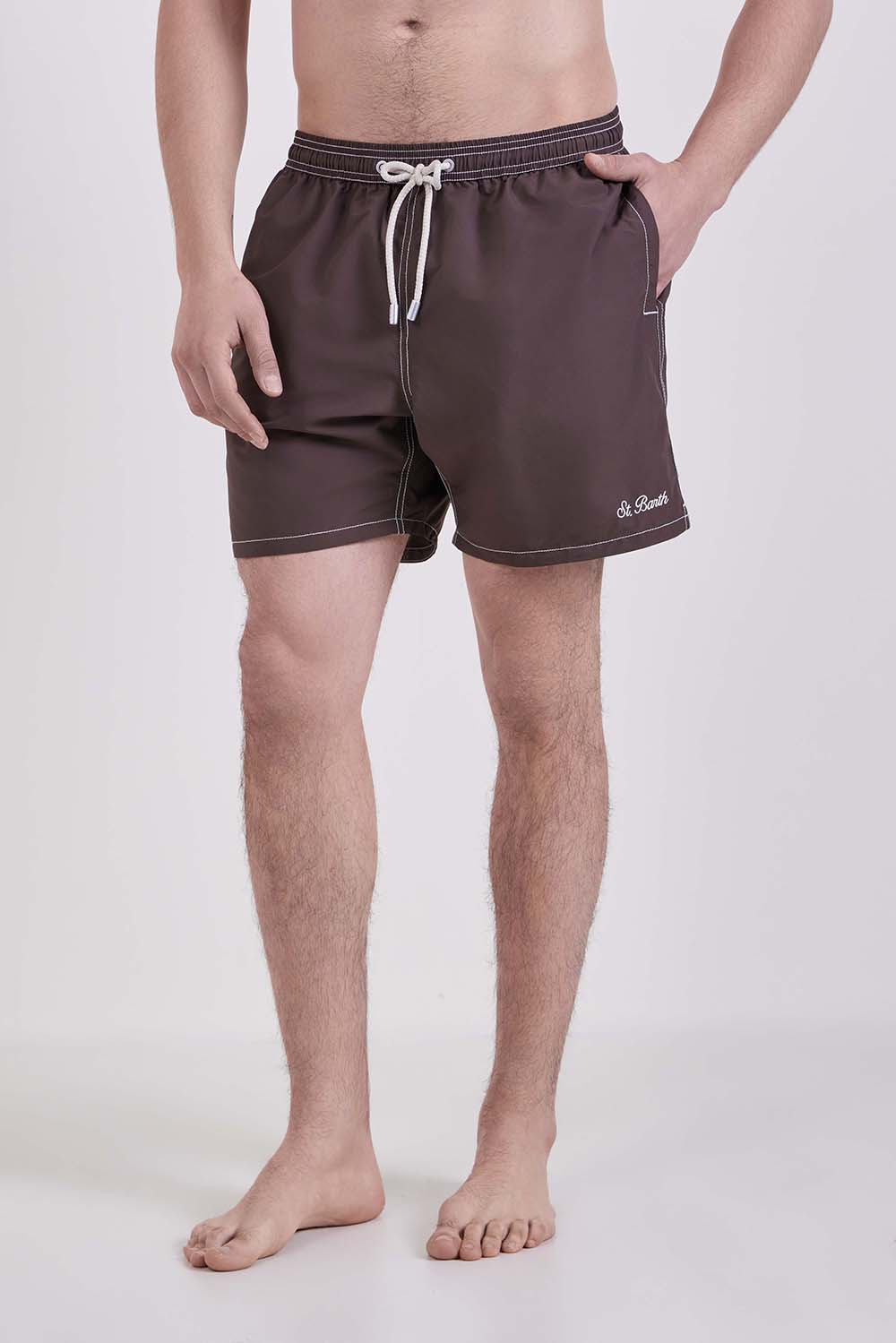 תמונת דוגמן קידמית של מכנסי בגד ים