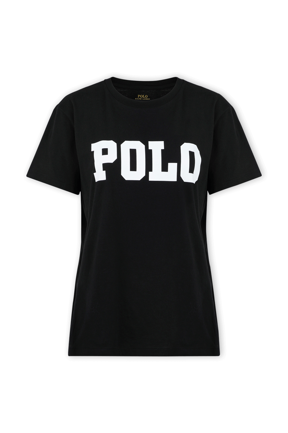 Big Fit Polo Cotton Tee in Black image number null POLO RALPH LAUREN