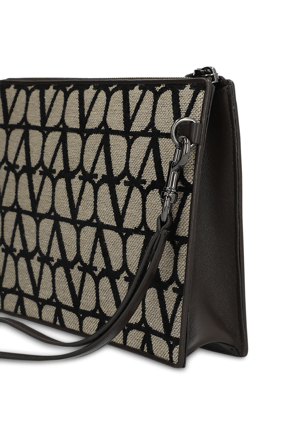 תמונת תקריב של תיק קלאץ'