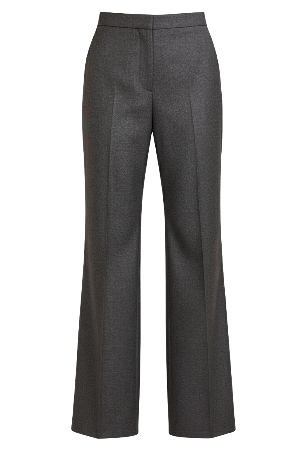 תמונה קידמית של מכנסיים מחויטים בגזרה ישרה