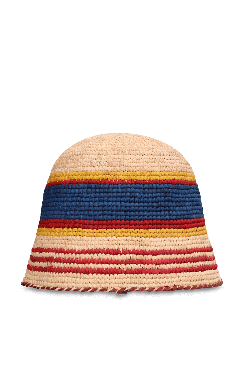 תמונה קידמית של כובע קש באקט