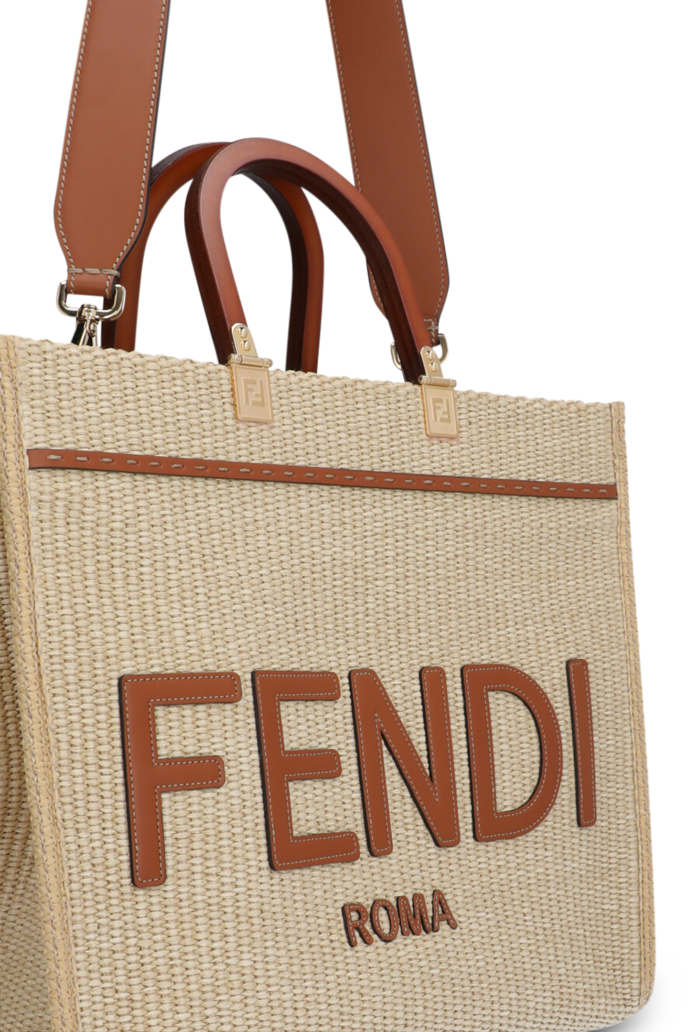 תיק נשיאה סאנשיין תמונת תקריב של תיק נשיאה סאנשיין