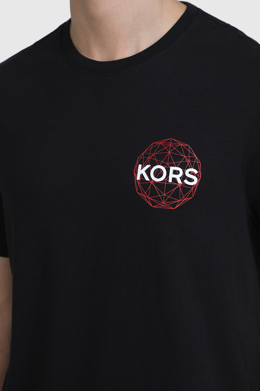 תמונת תקריב דוגמן של חולצת טי