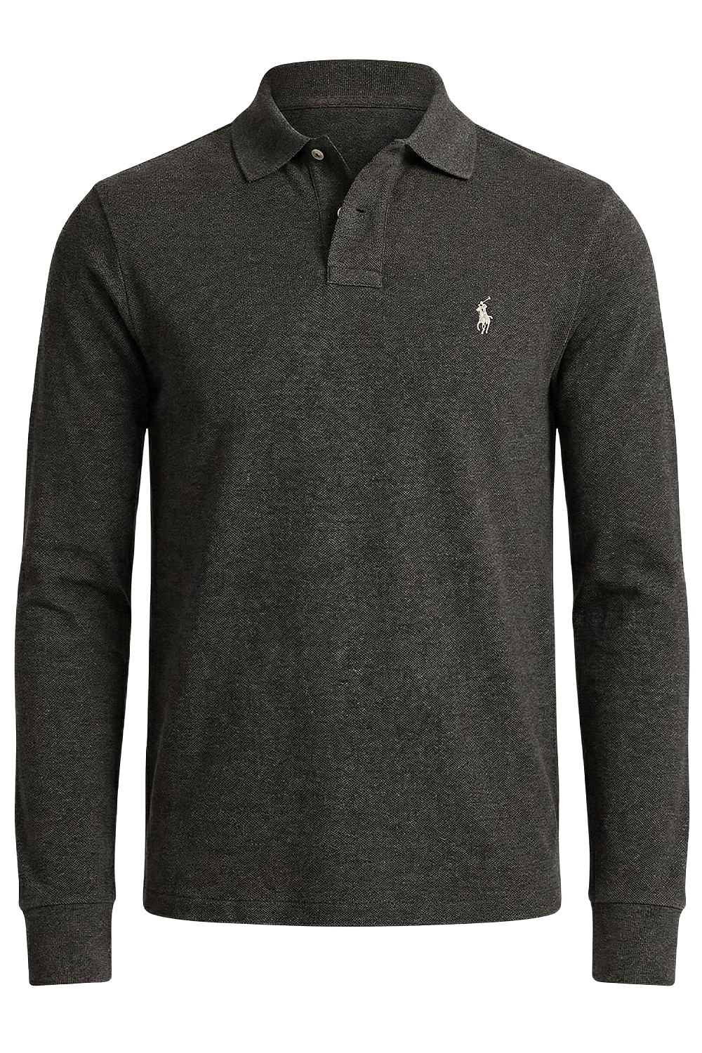 תמונה קידמית של חולצת פולו ארוכה