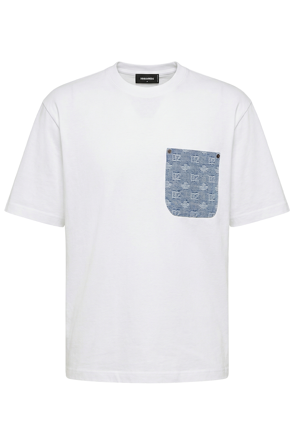 תמונה קידמית של חולצת טי בגזרה משוחררת