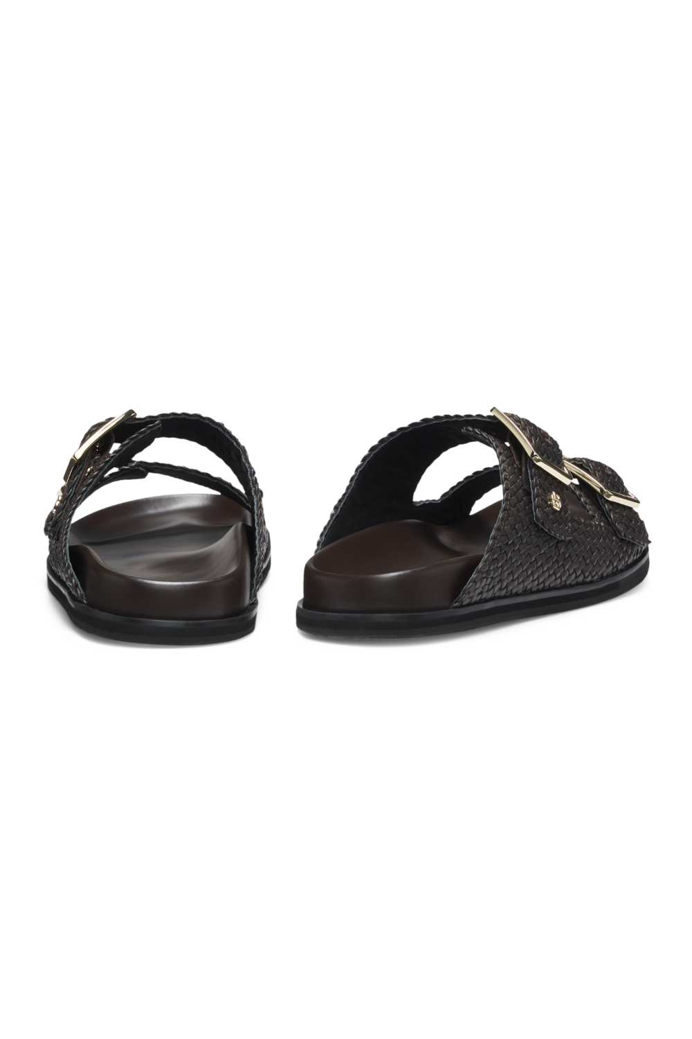 תמונת תקריב של כפכפי סליידס