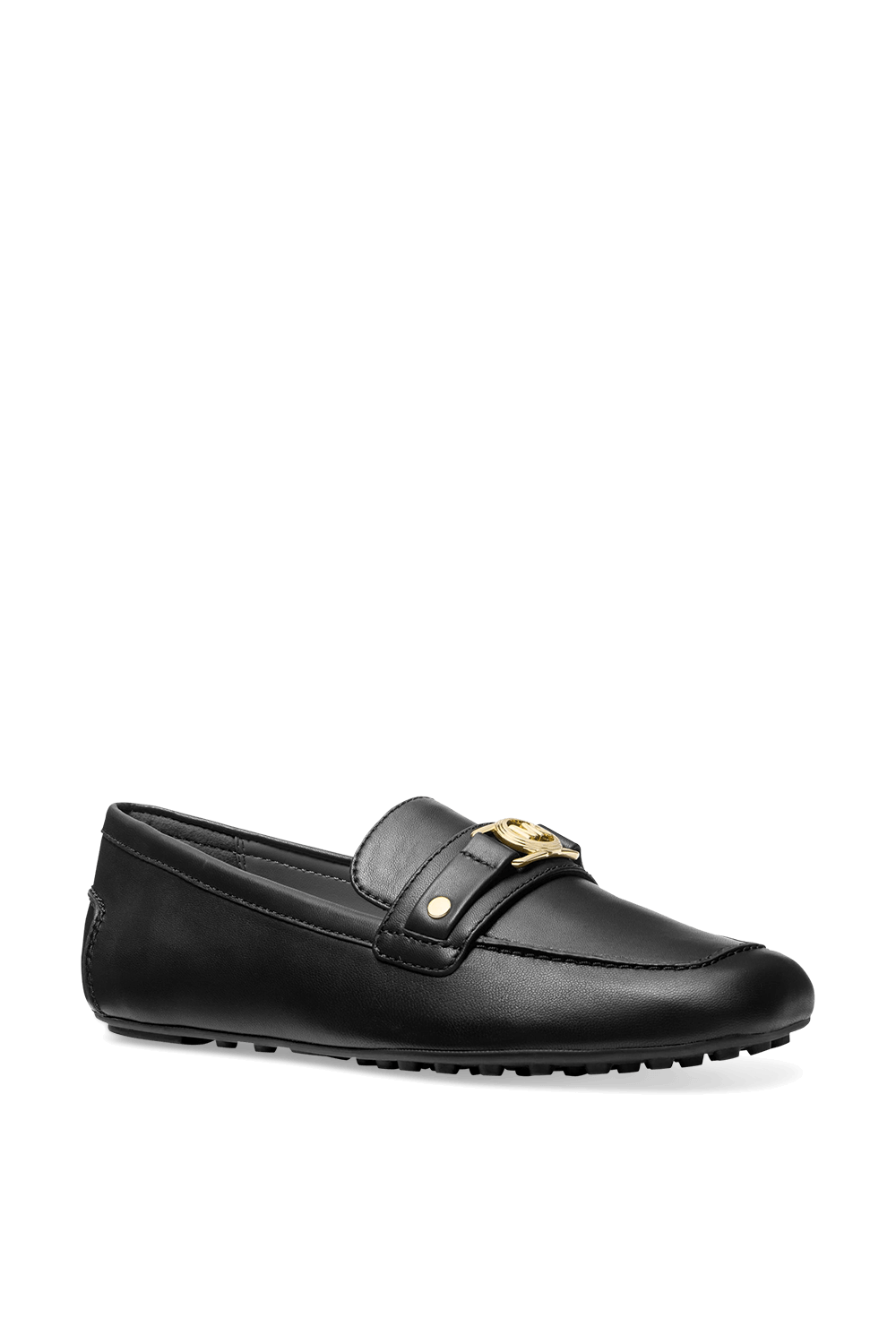 תמונת תקריב של נעלי מוקסינים