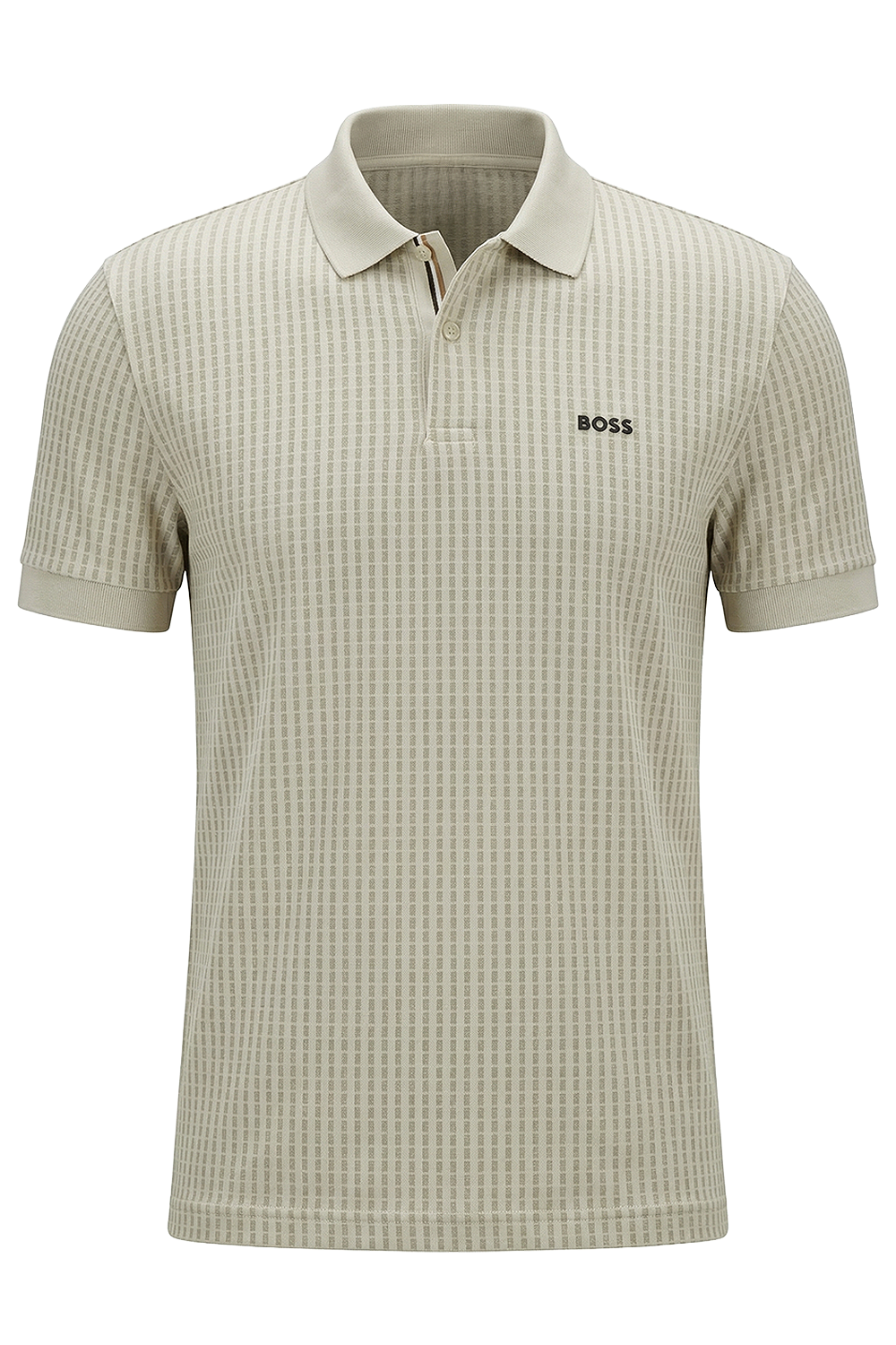 תמונה קידמית של חולצת פולו בגזרת סלים