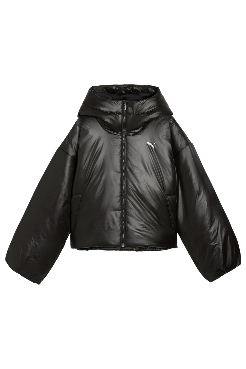 תמונה אחורית של מעיל פוך