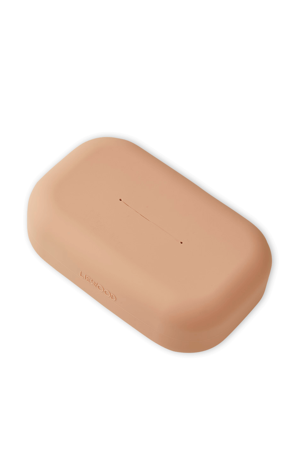 תמונה אחורית של קייס למגבונים לחים בגוון ורוד