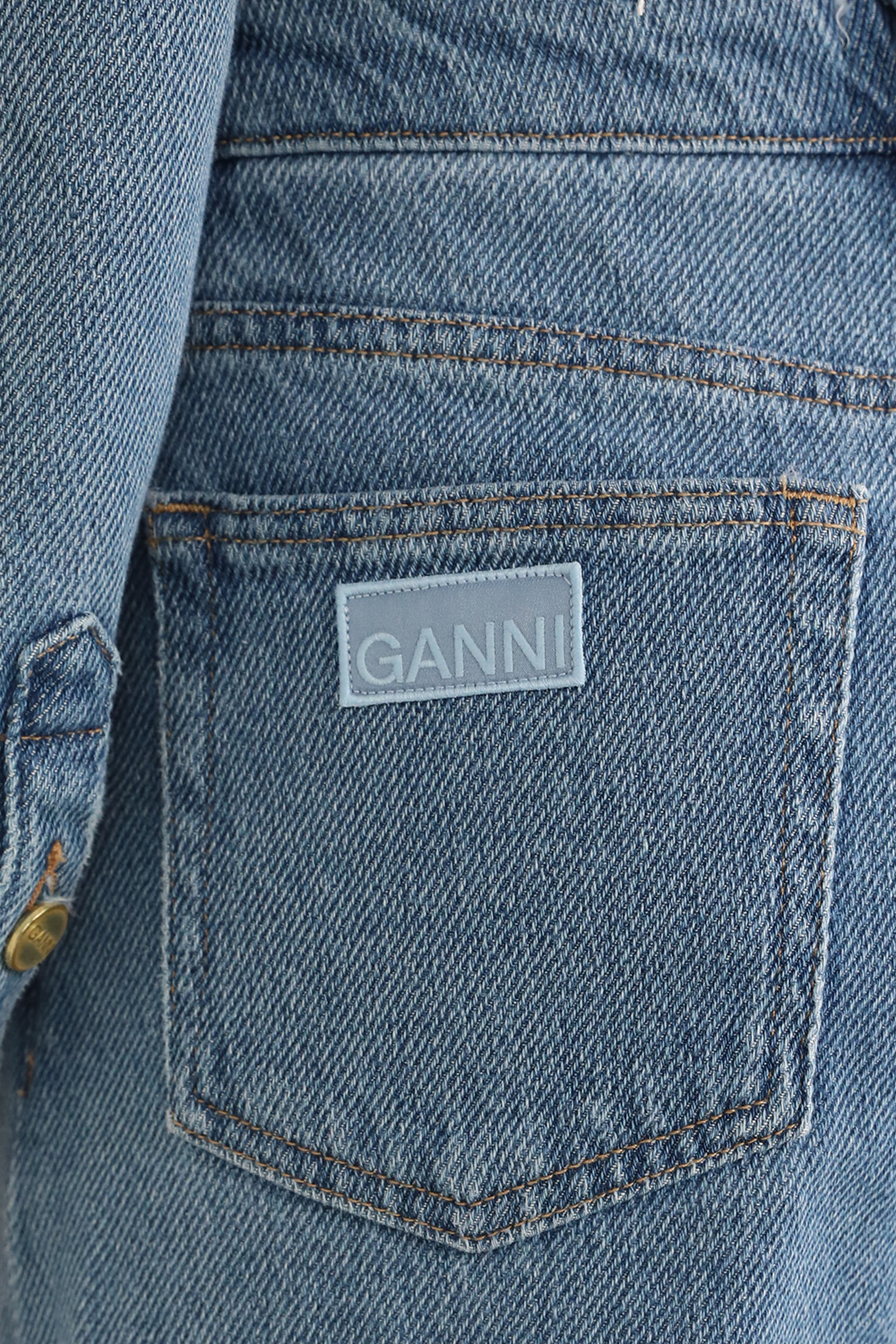 מכנסי ג`ינס מתרחבים GANNI