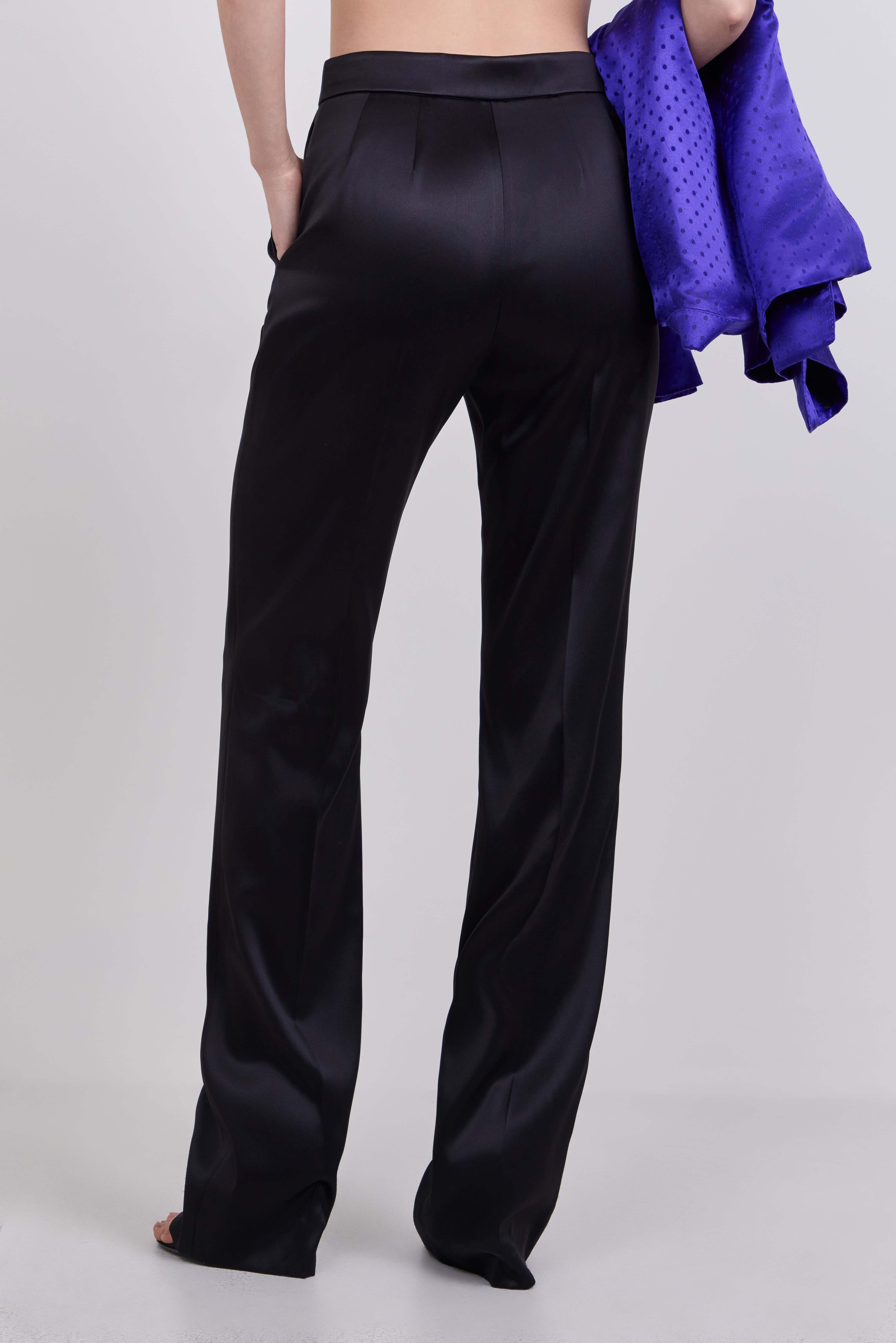 תמונת דוגמן אחורית של מכנסיים מחוייטים