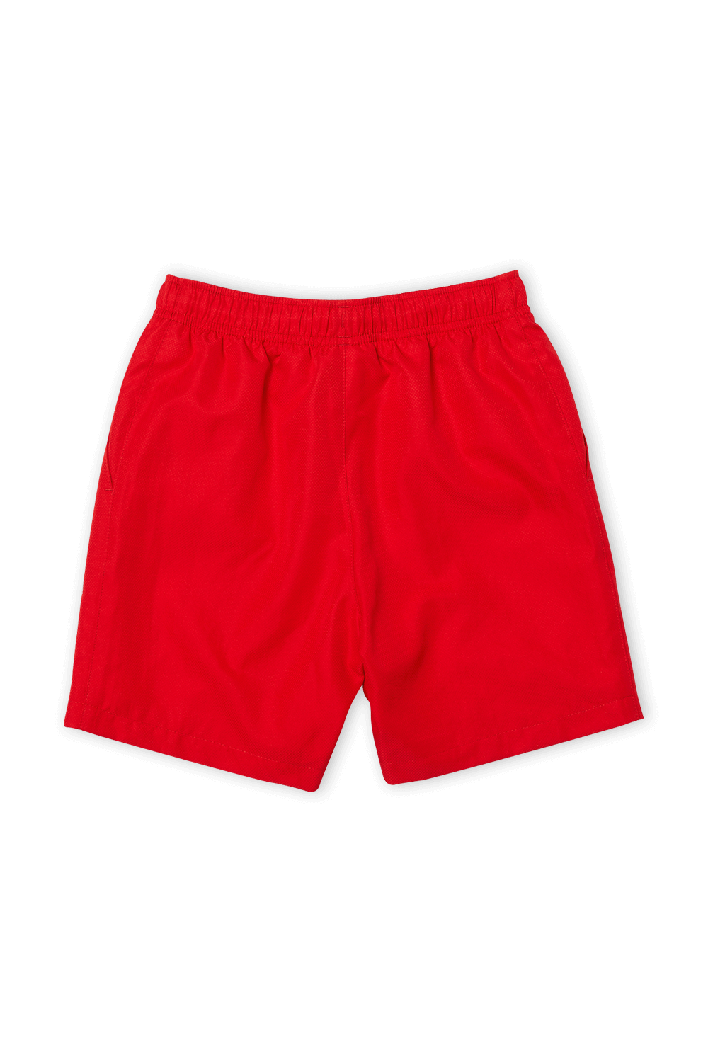 גילאי 8-16 מכנסי בגד ים אדומים LACOSTE KIDS