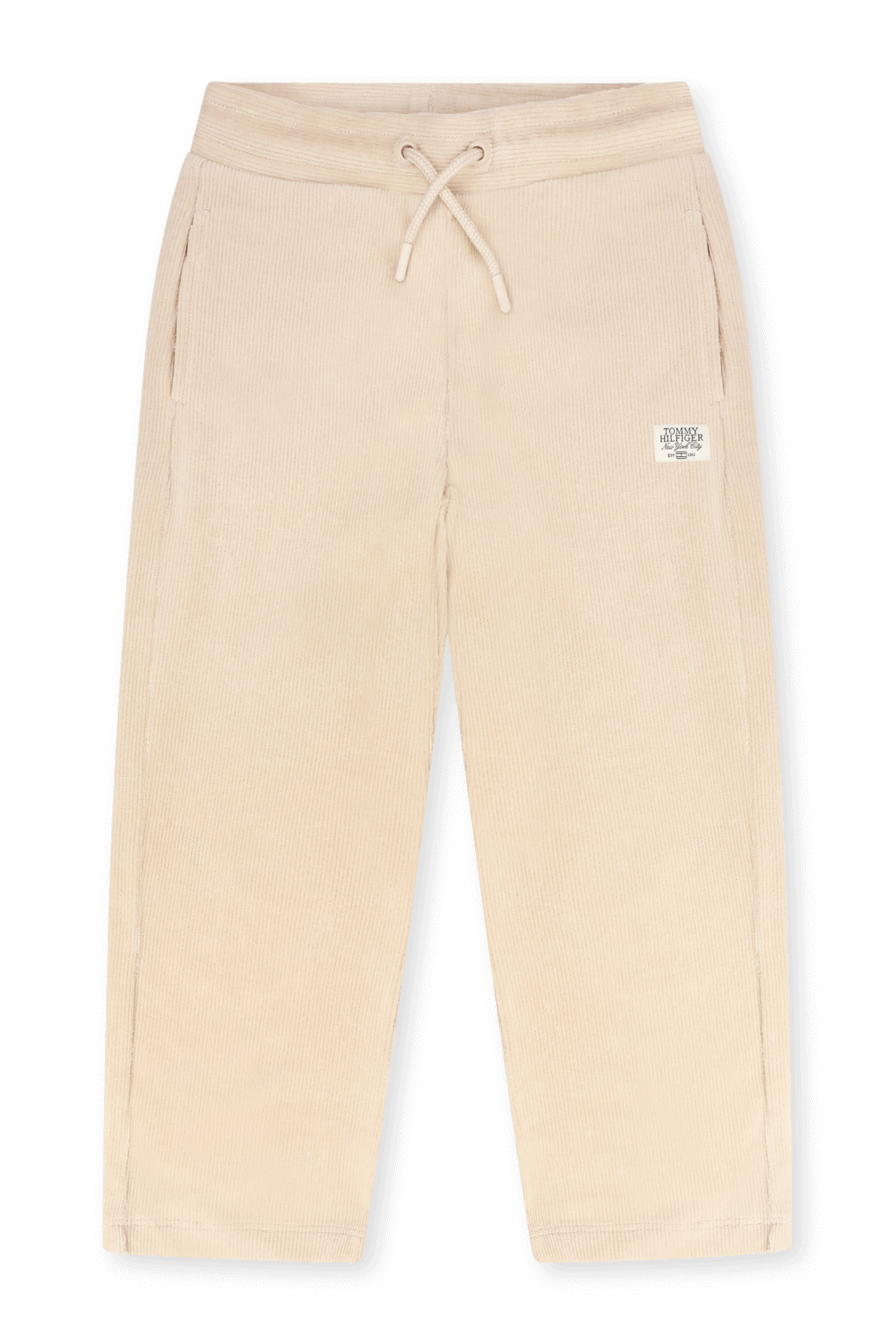 תמונה קידמית של גילאי 8-16 מכנסי ריב מכותנה