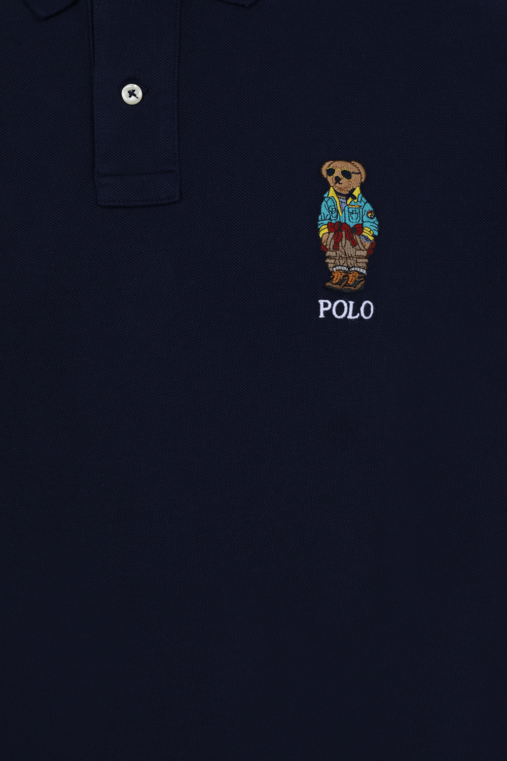 חולצת פולו עם רקמת דובי POLO RALPH LAUREN