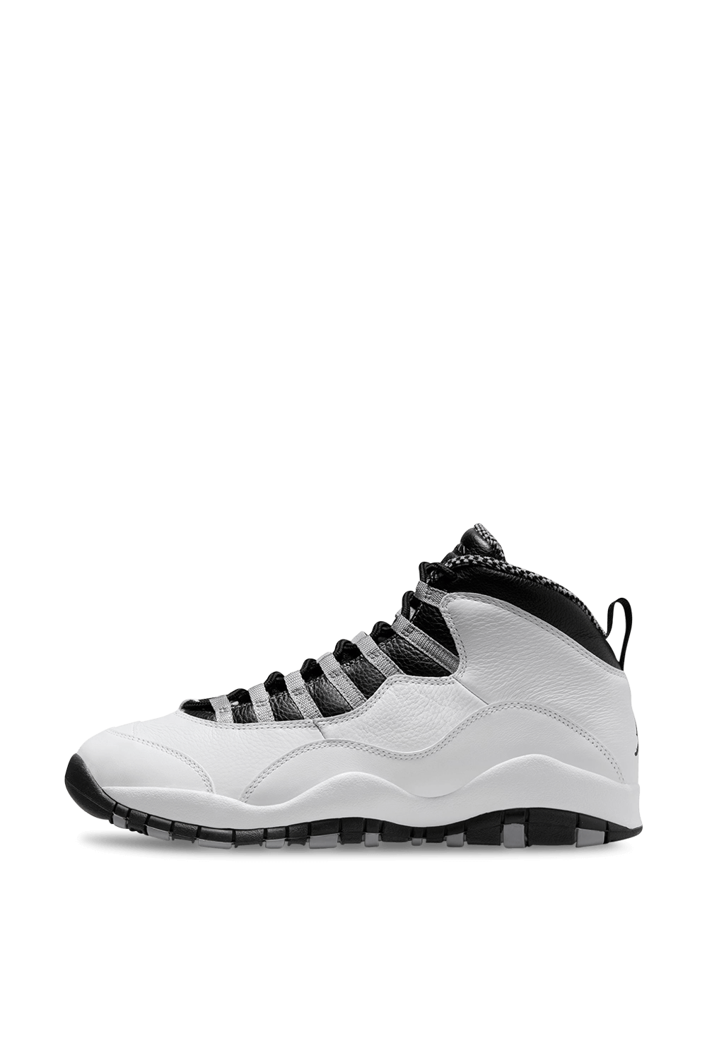 תמונה אחורית של נעלי סניקרס אייר ג'ורדן 10 רטרו לייט סטיל