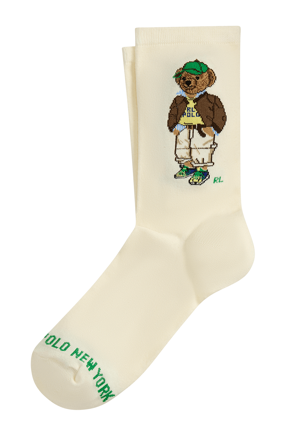 תמונה קידמית של גרביים דובי פולו