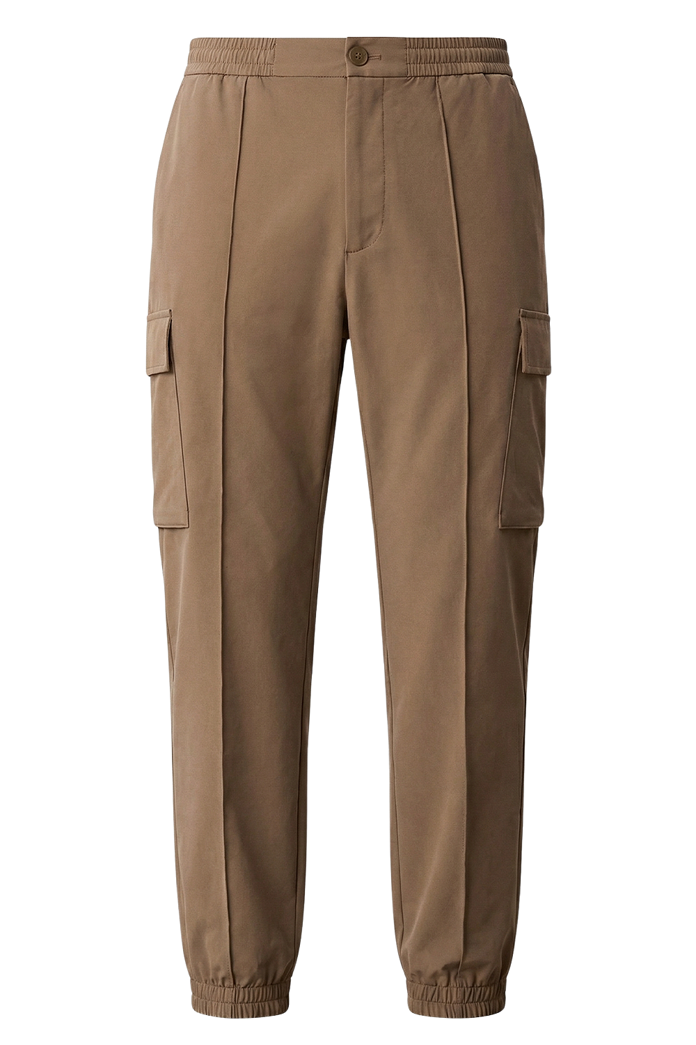 תמונה קידמית של מכנסי קרגו בגזרת סלים