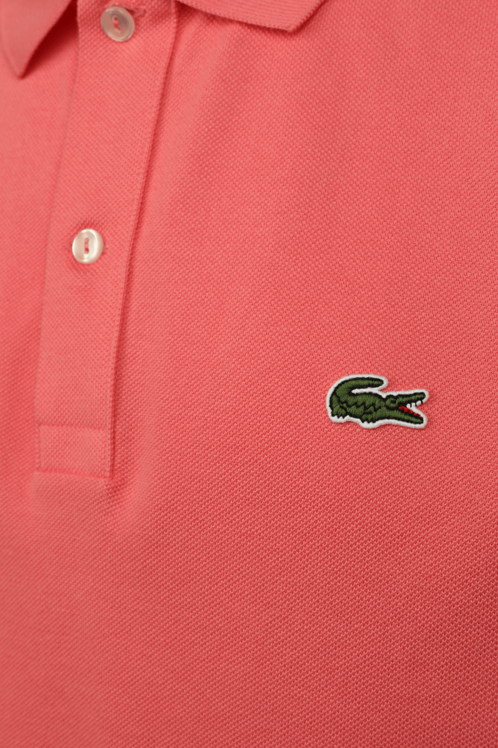 Slim Fit Polo Shirt In Pink LACOSTE