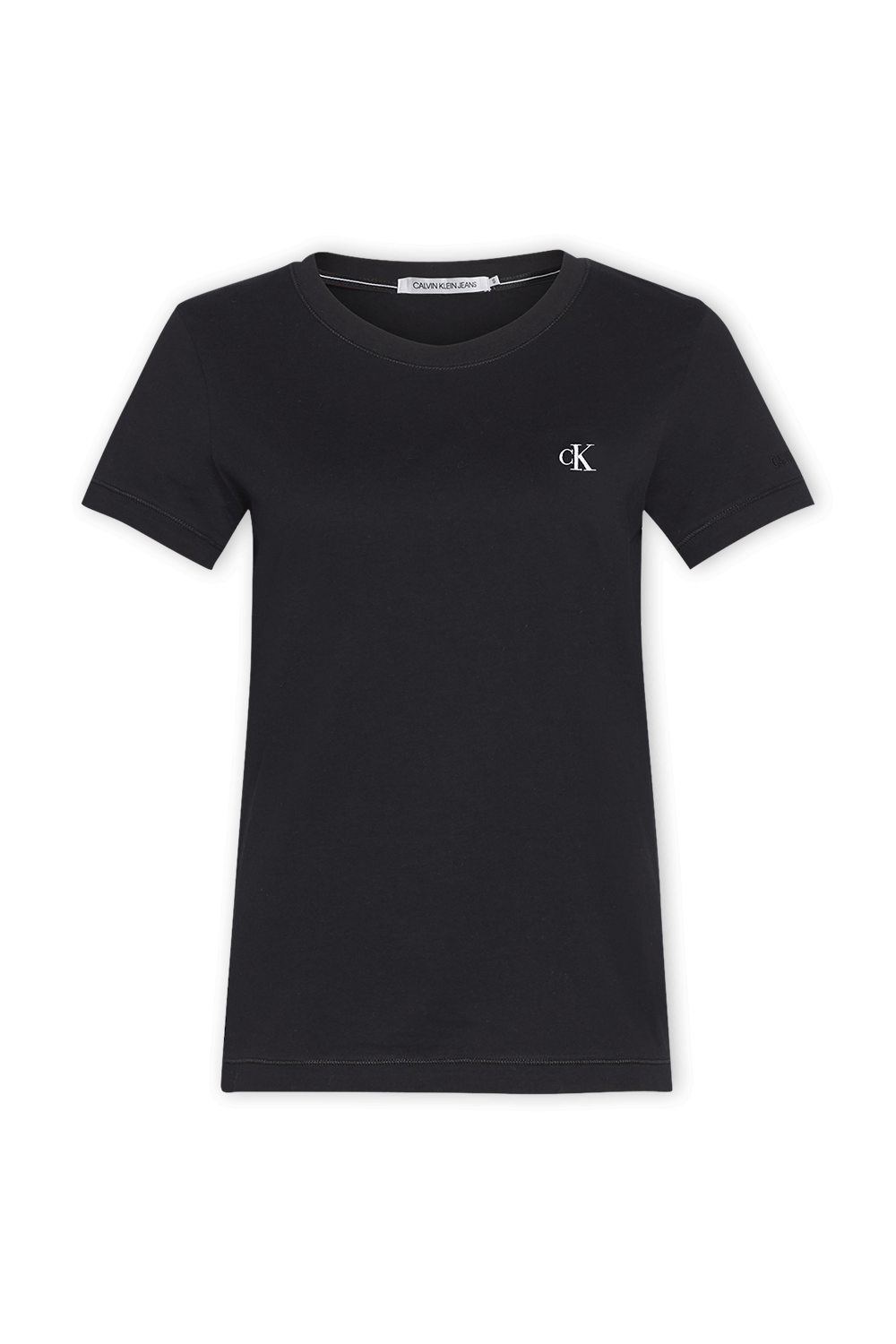 תמונה קידמית של Slim Organic Cotton Tee in Black