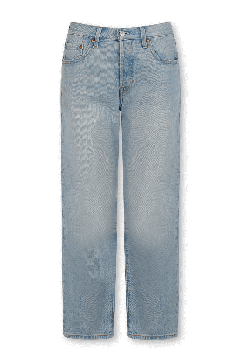 תמונה קידמית של מכנסי ג'ינס 501 שנות ה-90 בגזרה ישרה