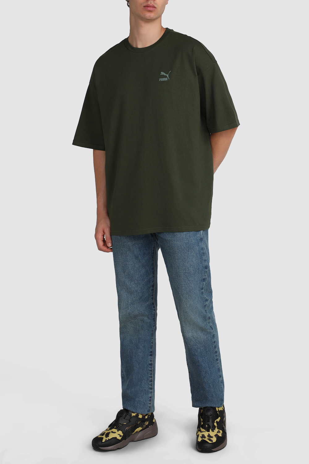 תמונת דוגמן קידמית של נעלי סניקרס בלייז מנומר