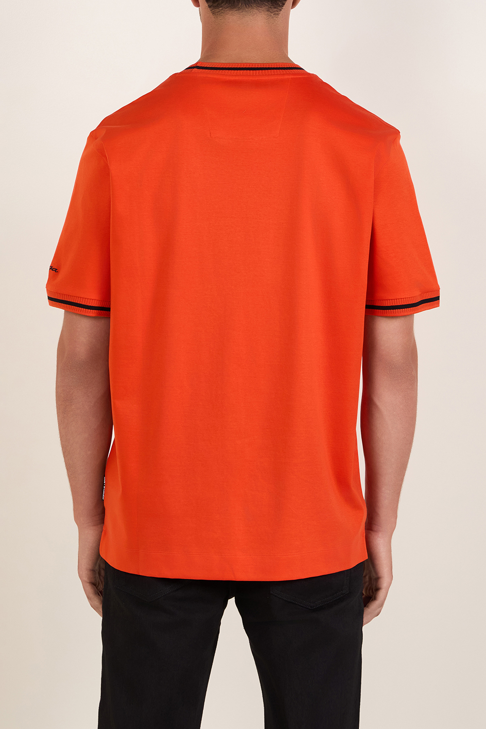 תמונת דוגמן אחורית של בוס X פורשה חולצת טי