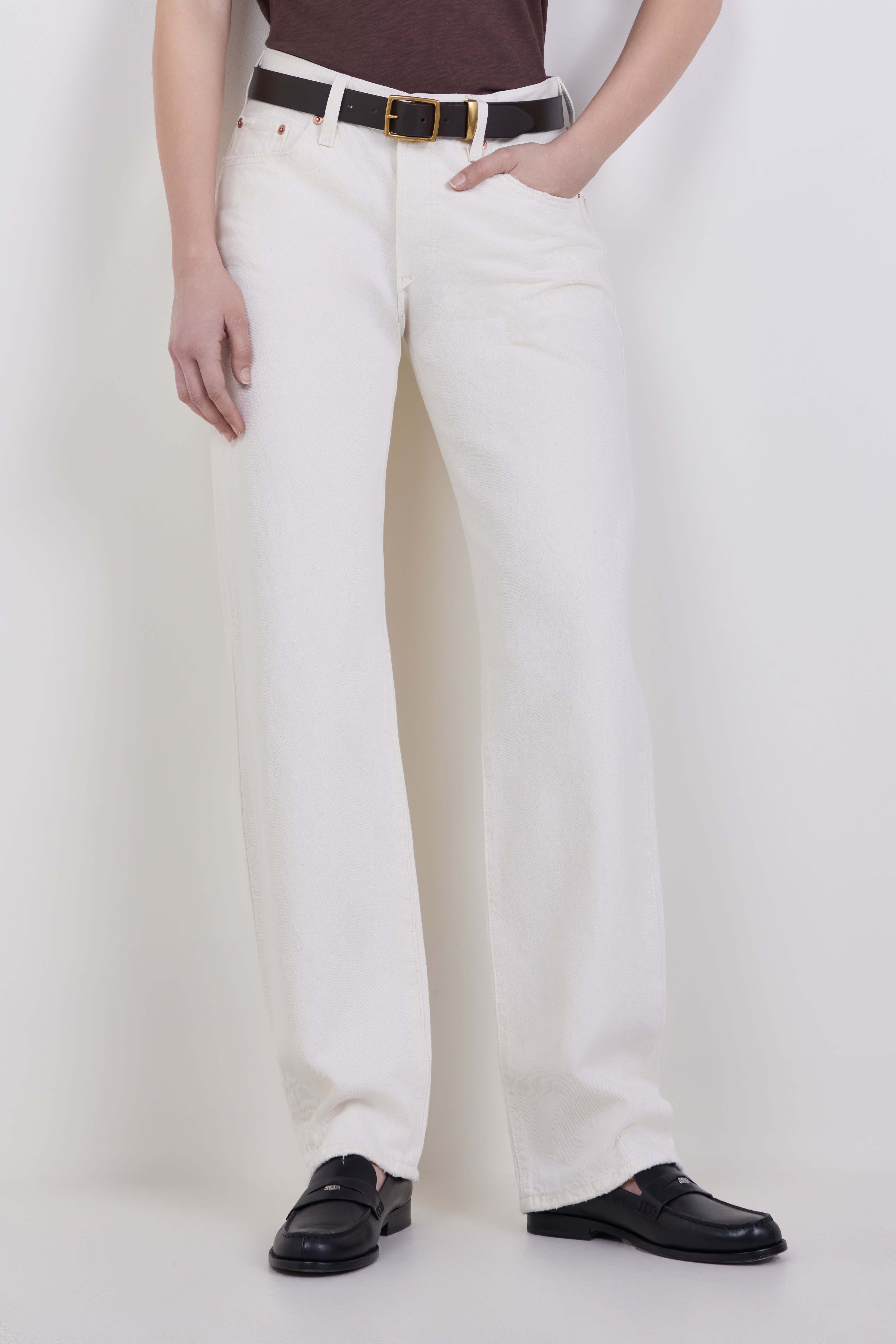 תמונת דוגמן קידמית של מכנסי ג'ינס 501 90S בגזרה ישרה