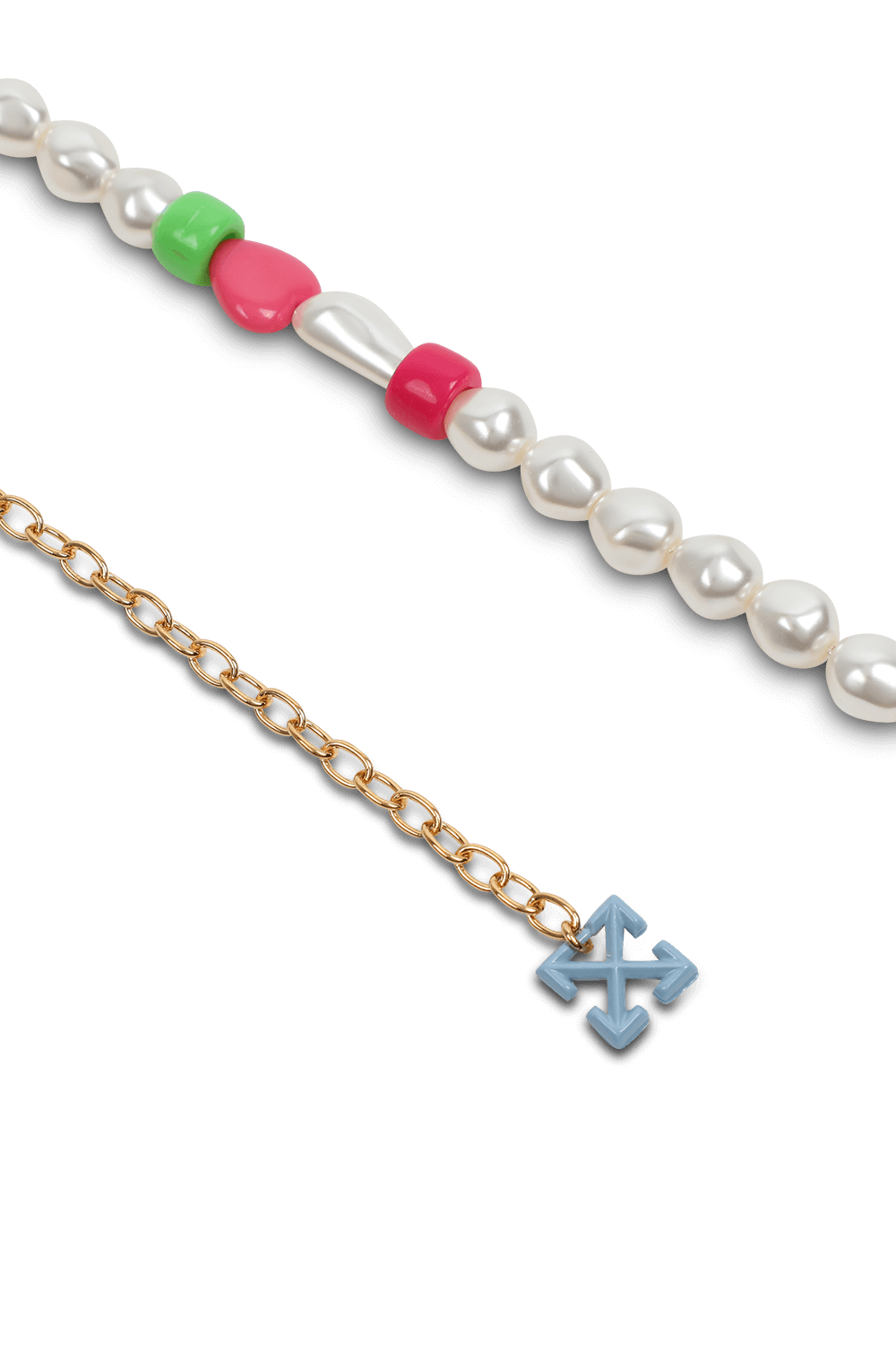 תמונת תקריב של שרשרת פאן פירל