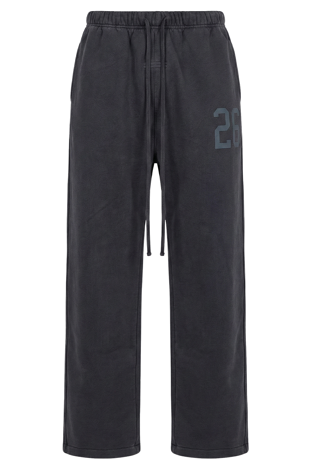 תמונה קידמית של מכנסי ג'וגר בגזרה רחבה