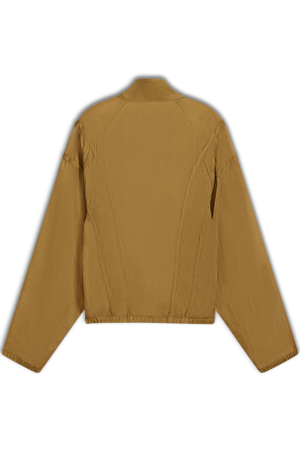 תמונה אחורית של ז'קט רוח אוברסייז