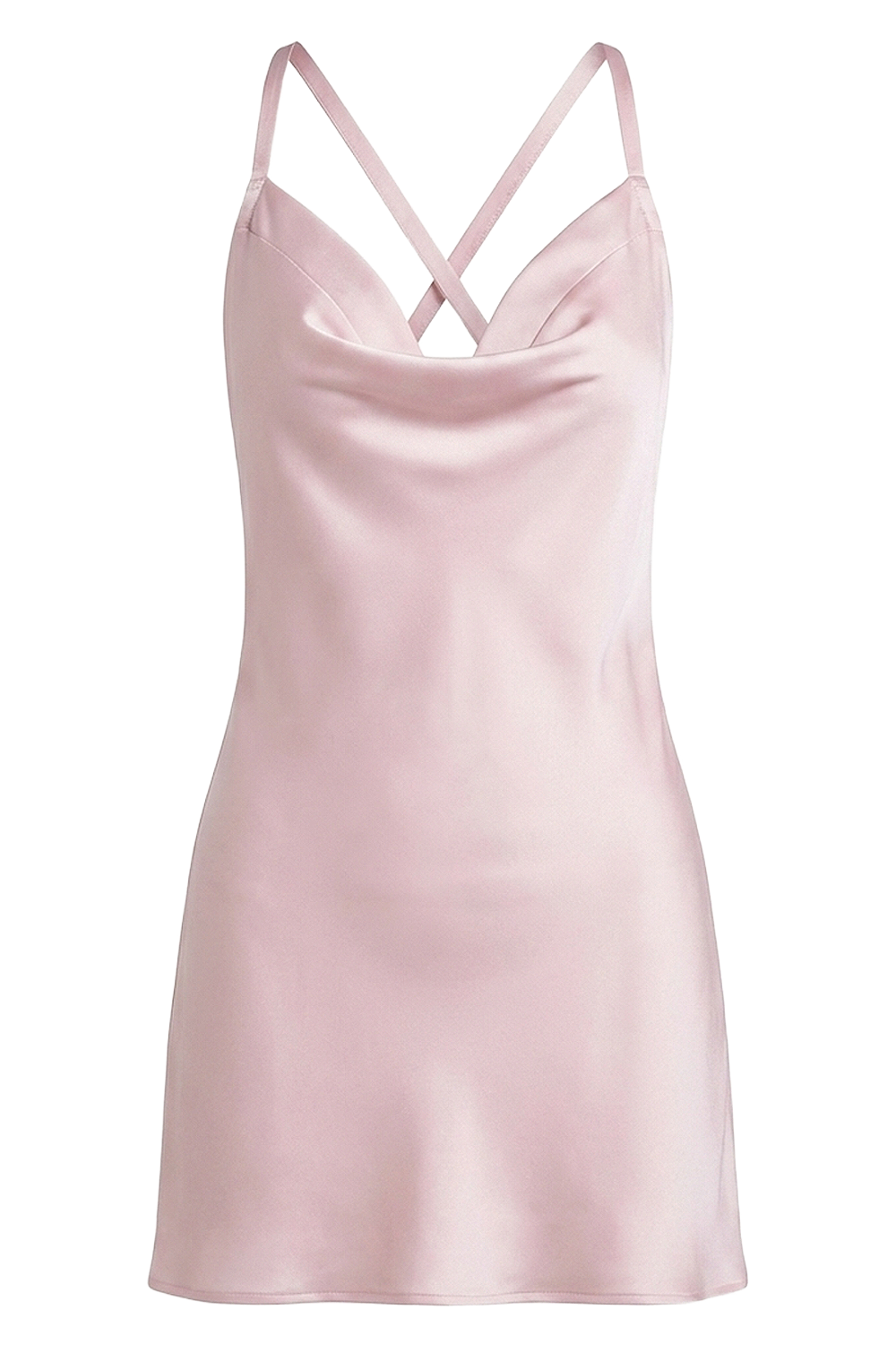 תמונה קידמית של שמלת מיני