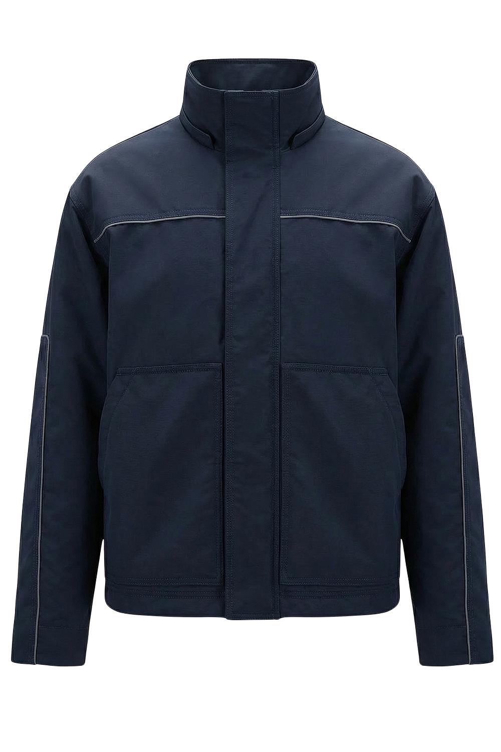 תמונה קידמית של ז'קט נייקי X סטוסי