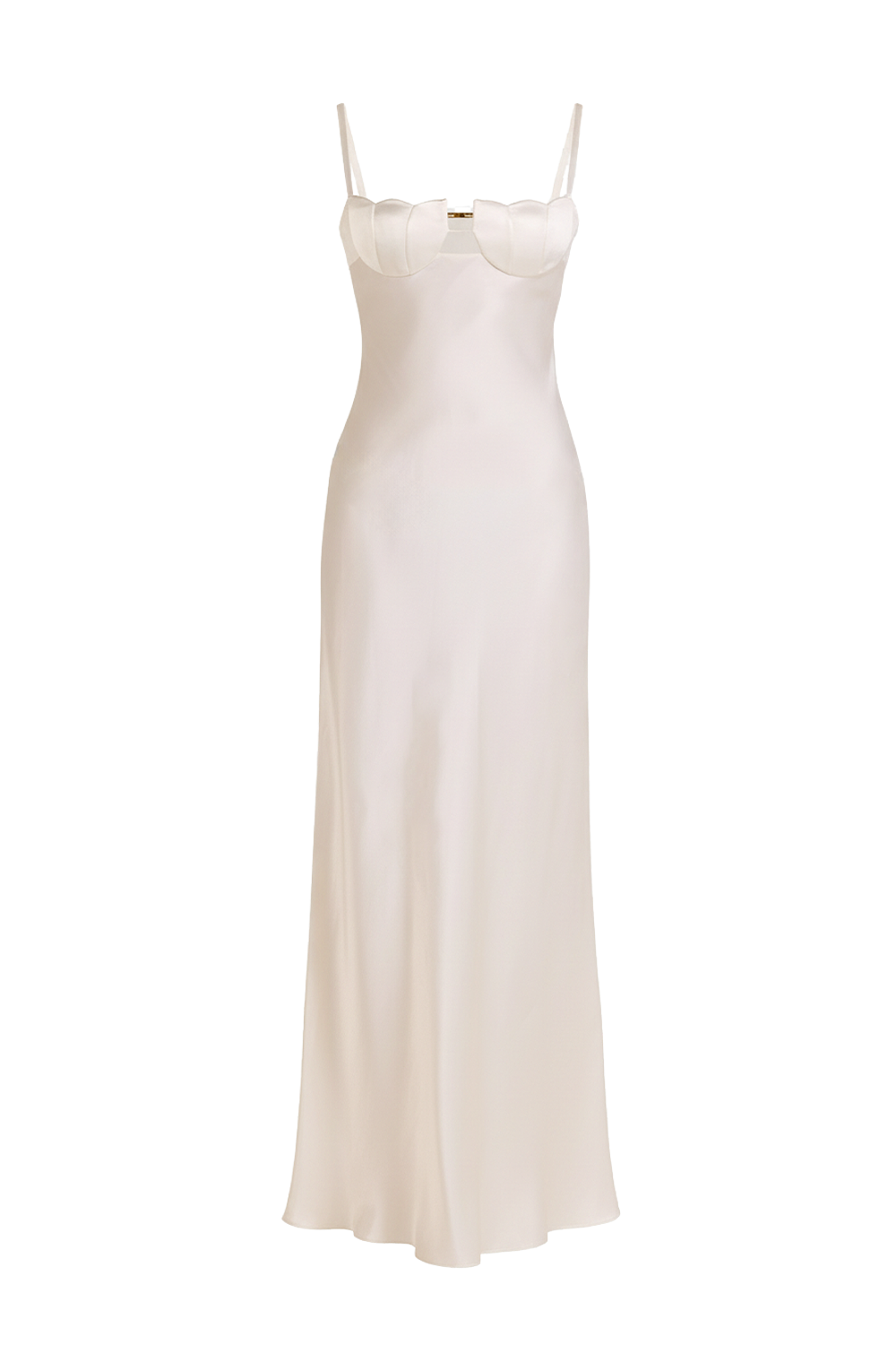 תמונה קידמית של שמלת מקסי