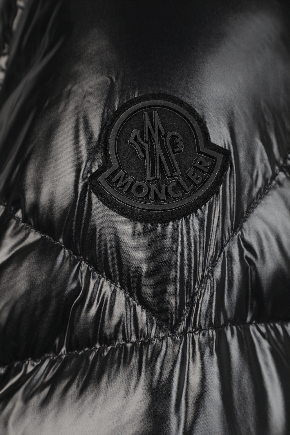 מעיל דאוגנק פאפר בצבע שחור MONCLER