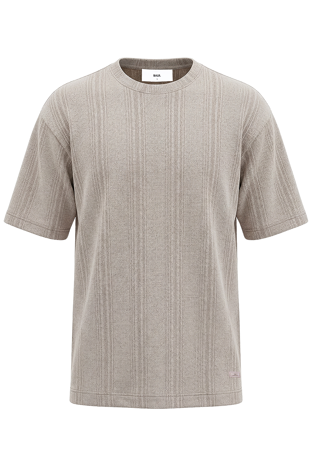 תמונה קידמית של חולצת טי אוברסייז