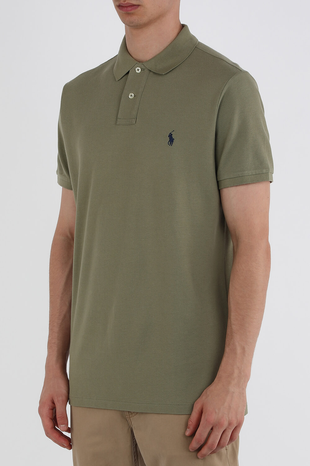 תמונת דוגמן קידמית של Logo Polo Shirt in Green