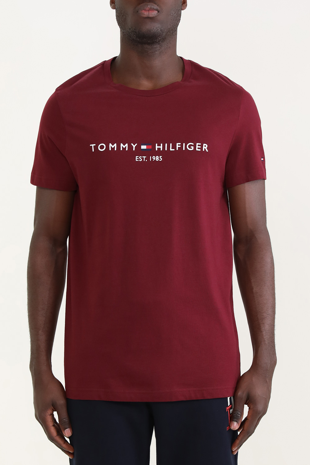 חולצת טי עם הדפס לוגו TOMMY HILFIGER