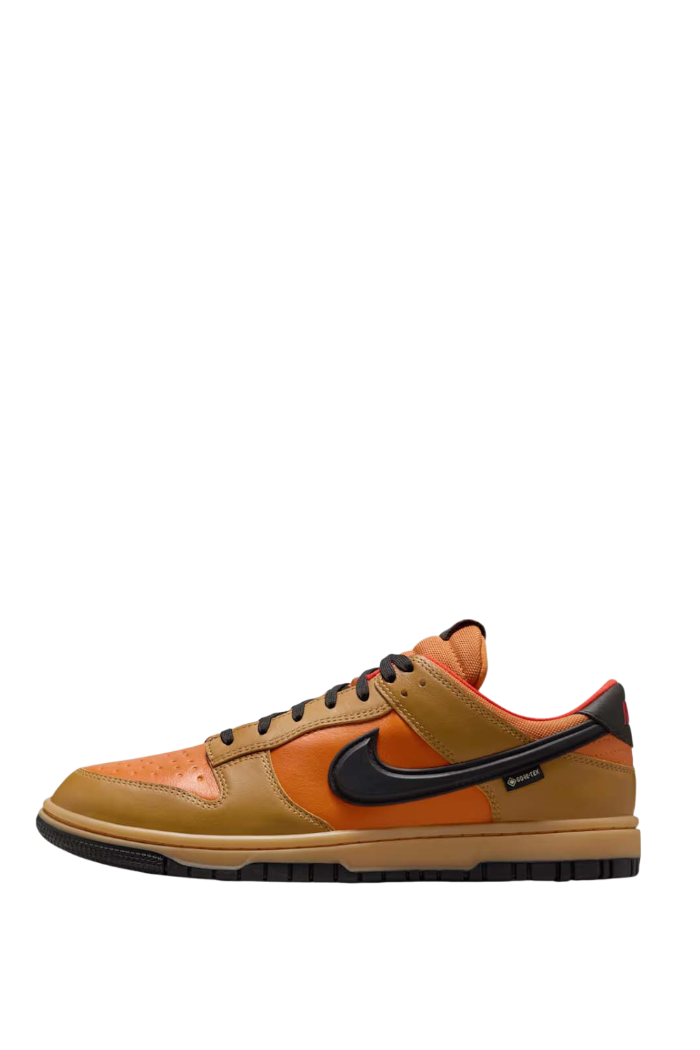 תמונה אחורית של נעלי סניקרס דאנק גורטקס