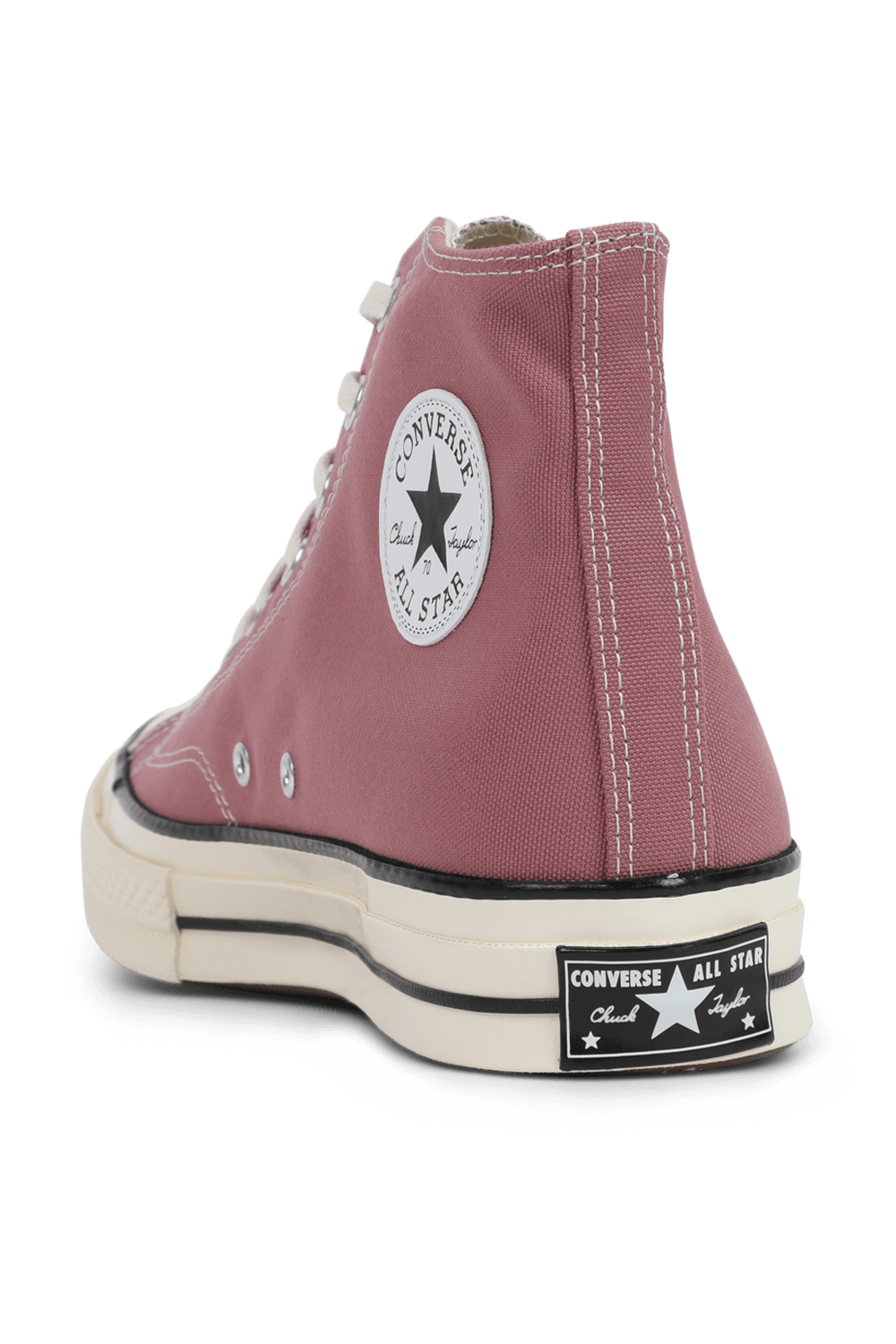 תמונה אחורית של נעלי צ'אק 70 ורודות