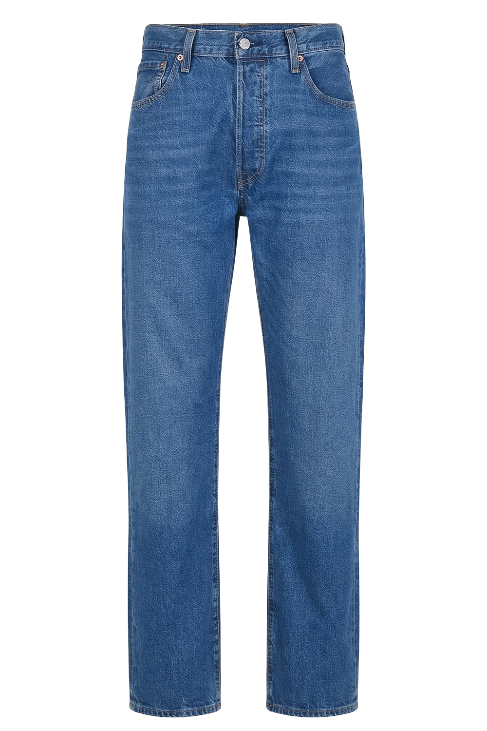 תמונה קידמית של מכנסי ג'ינס 501