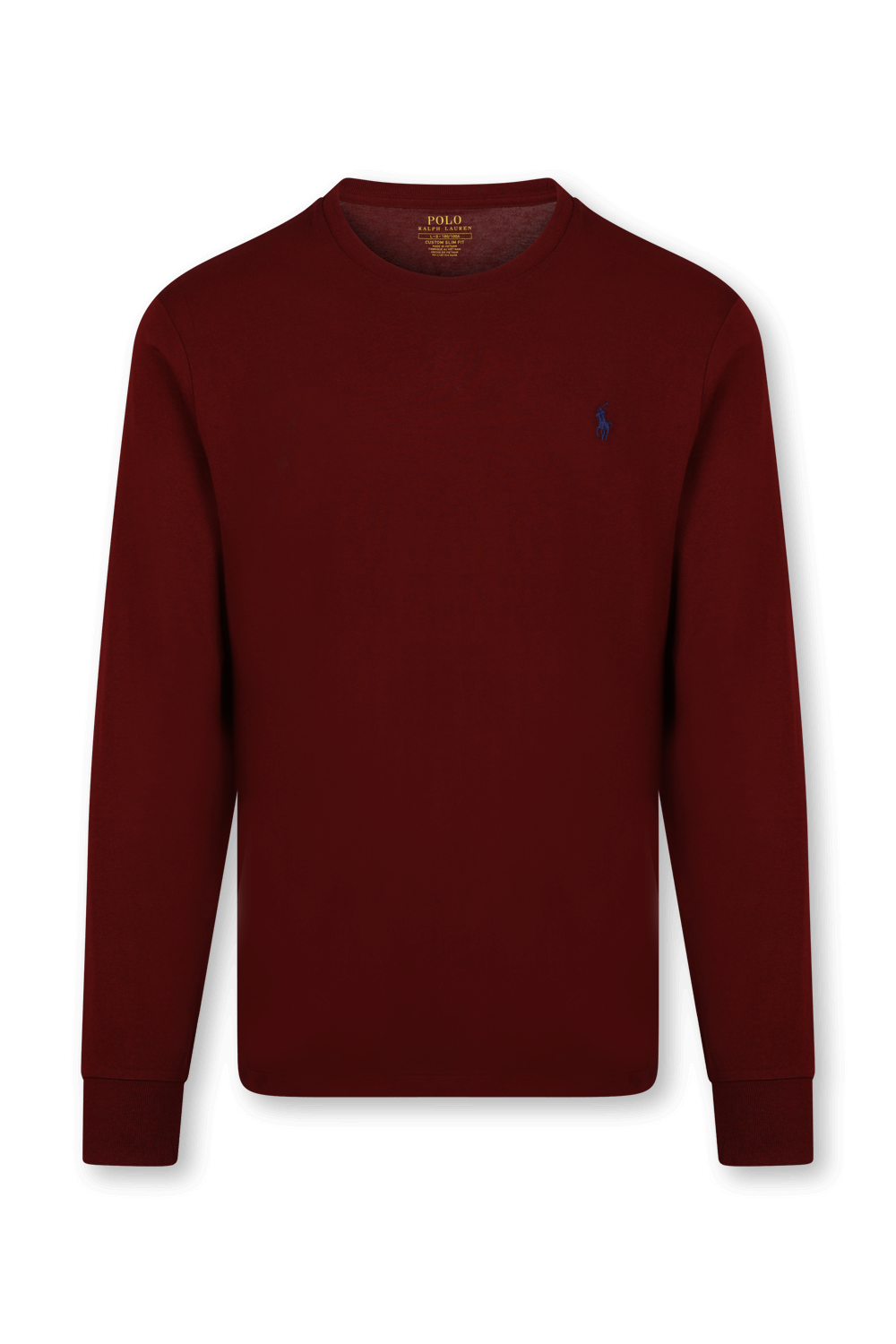 תמונה קידמית של Long Sleeve T-Shirt In Cranberry