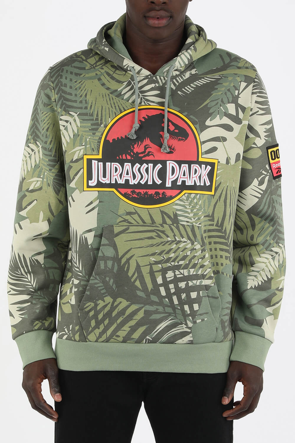 תמונת דוגמן קידמית של Jurassic Park Camo Sweatshirt