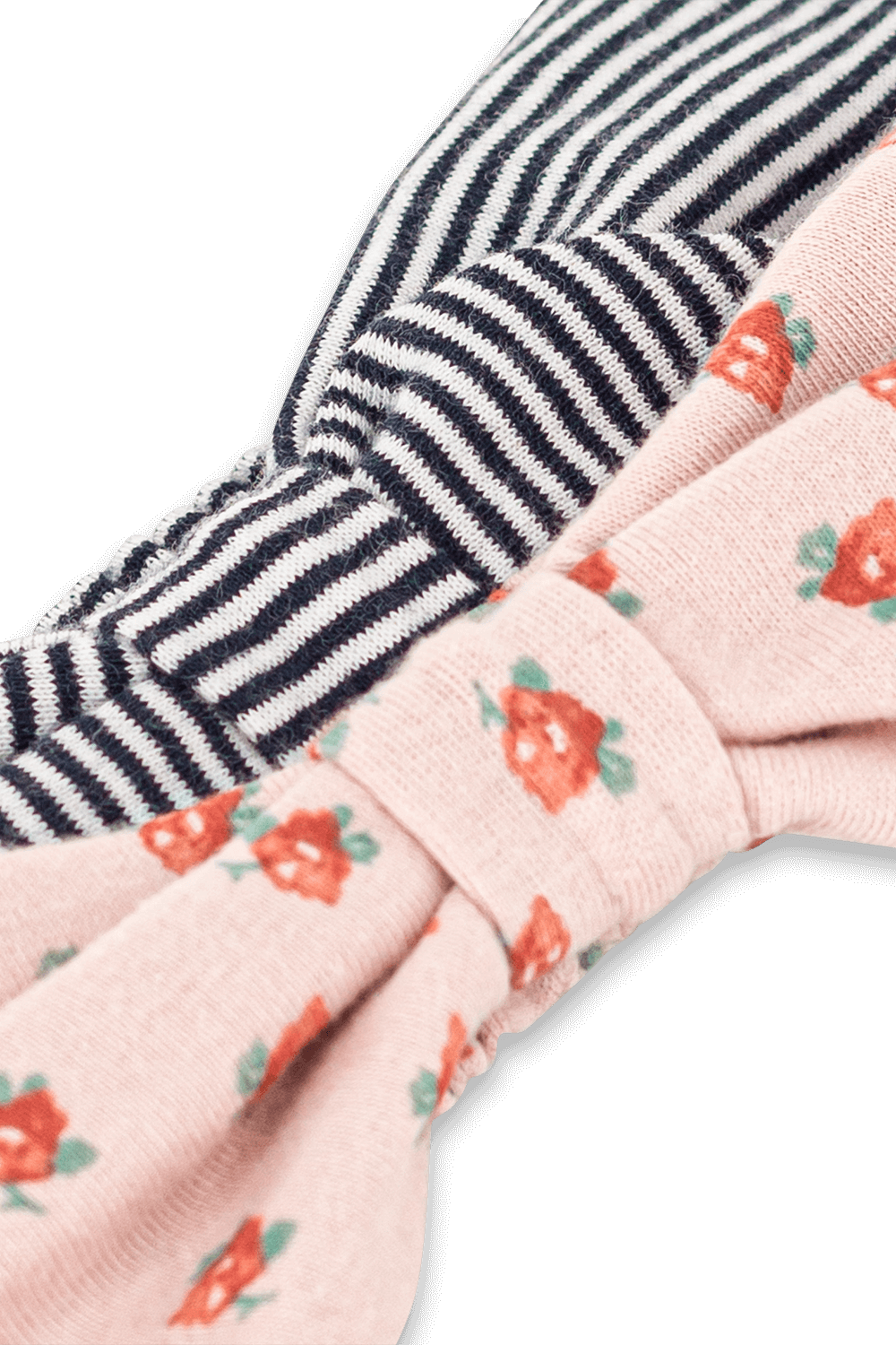 תמונה אחורית של זוג סרטים לשיער