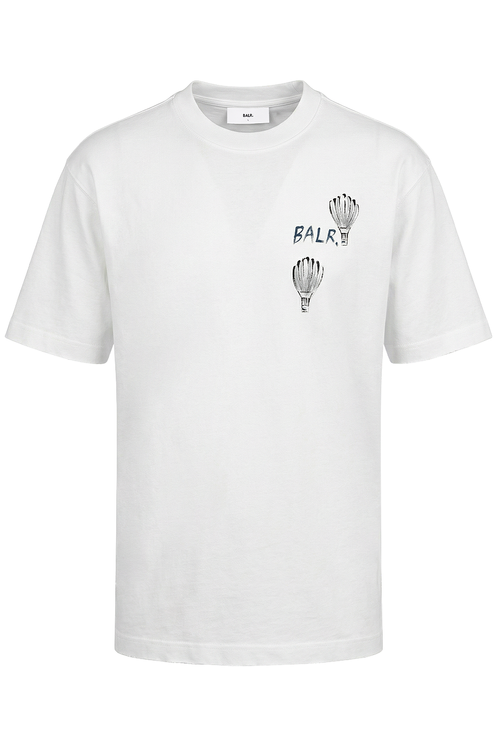 תמונה קידמית של חולצת טי אוברסייז