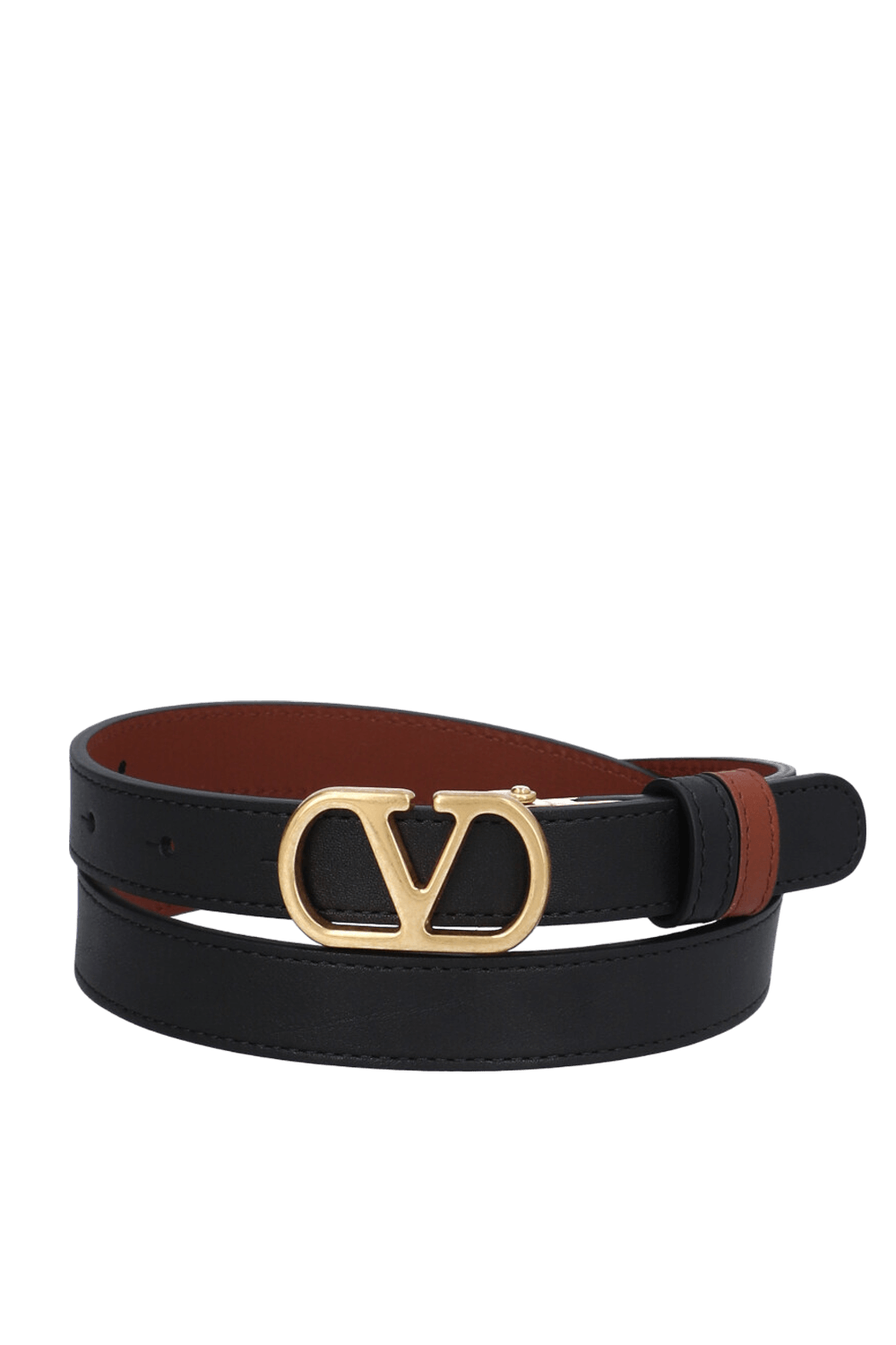 תמונה קידמית של חגורה דו-צדדית