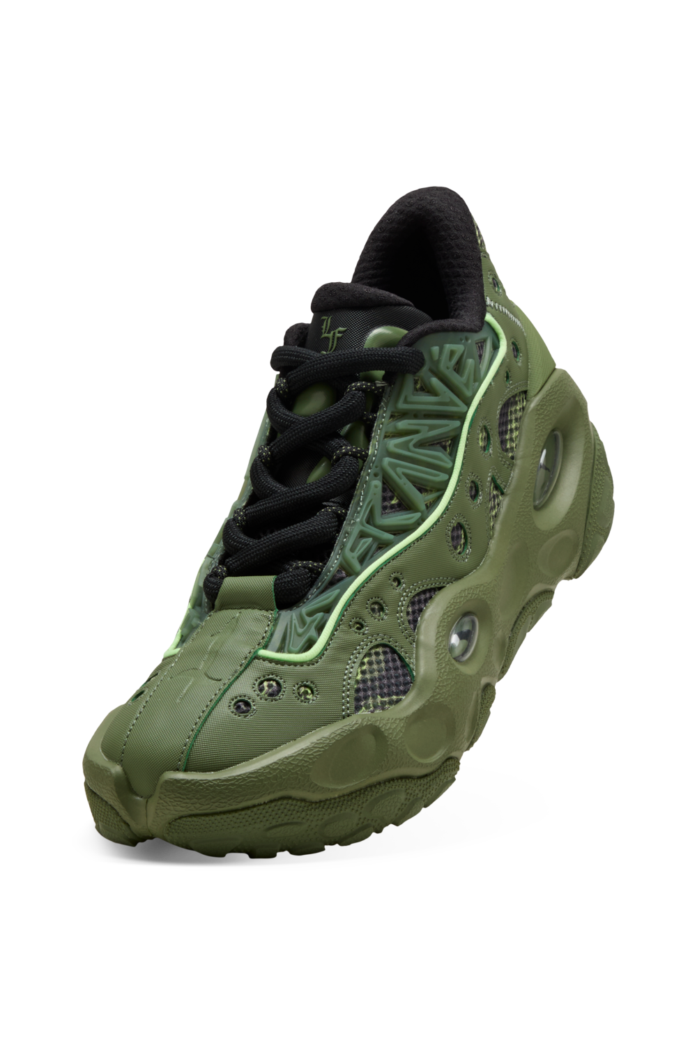 תמונת פנים של נעלי כדורסל לה פרנס RNR מלו X פומה