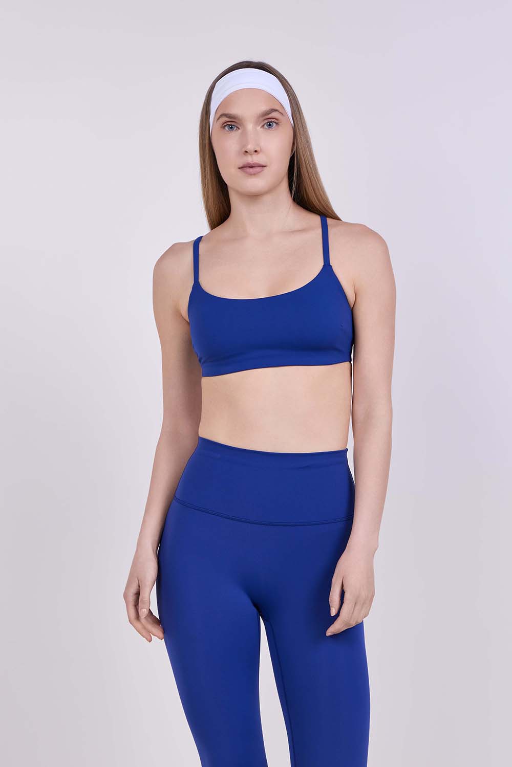 תמונת דוגמן קידמית של Wunder Train Strappy Racer Bra C/D