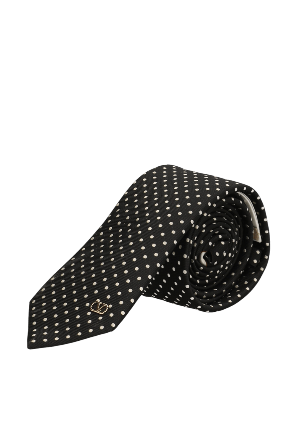 תמונה קידמית של עניבת משי