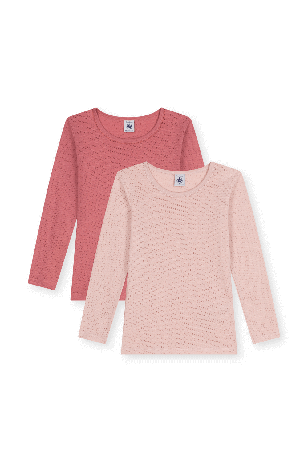 תמונה קידמית של מארז שתי חולצות טי ארוגות - גילאי 6-12 שנים